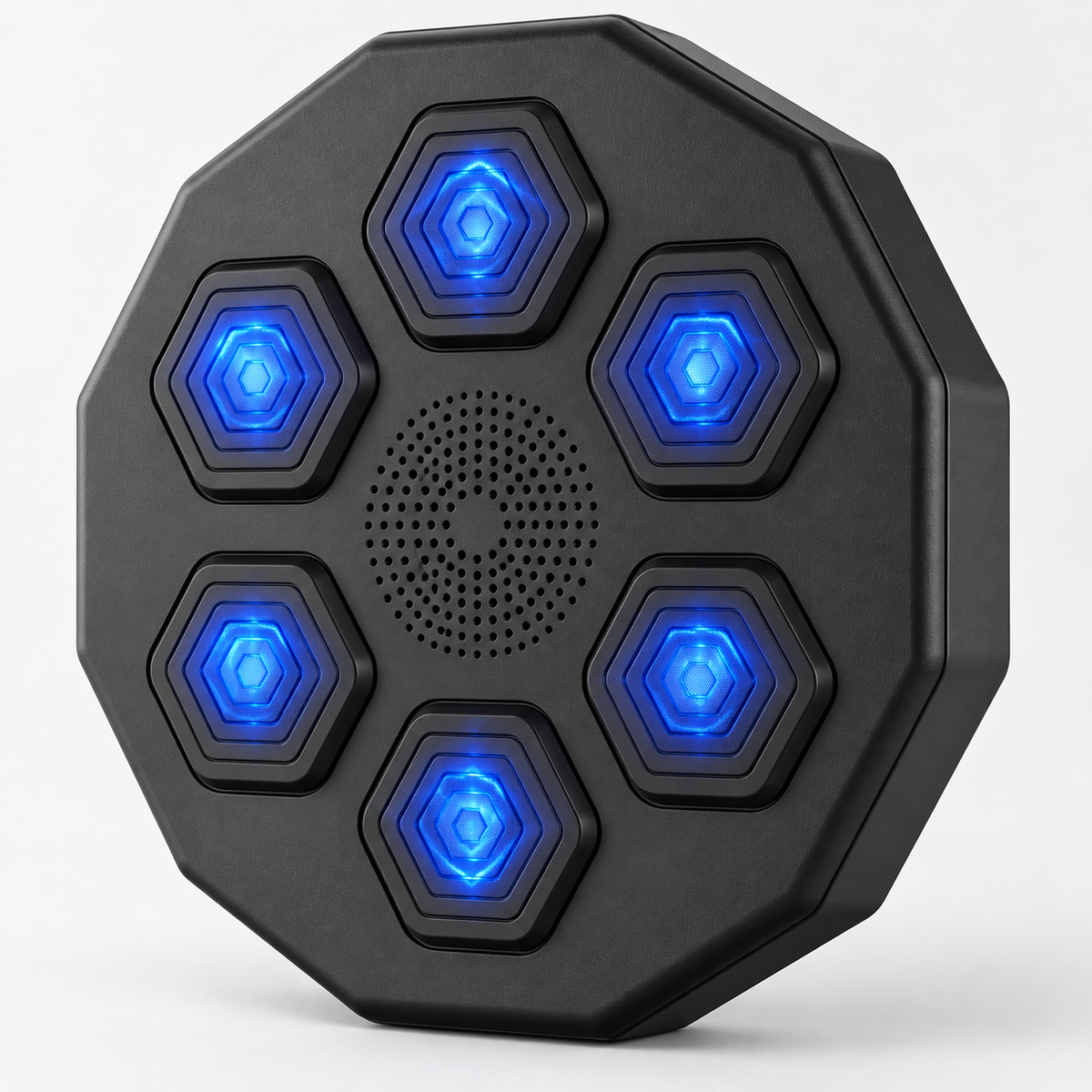 Aparat de box electronic muzical cu Bluetooth, lumini LED și mănuși incluse