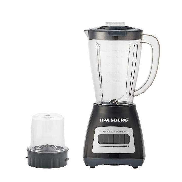 Blender cu rasnita HAUSBERG HB-7770AB,500W,4 trepte de viteza,1,5Litri