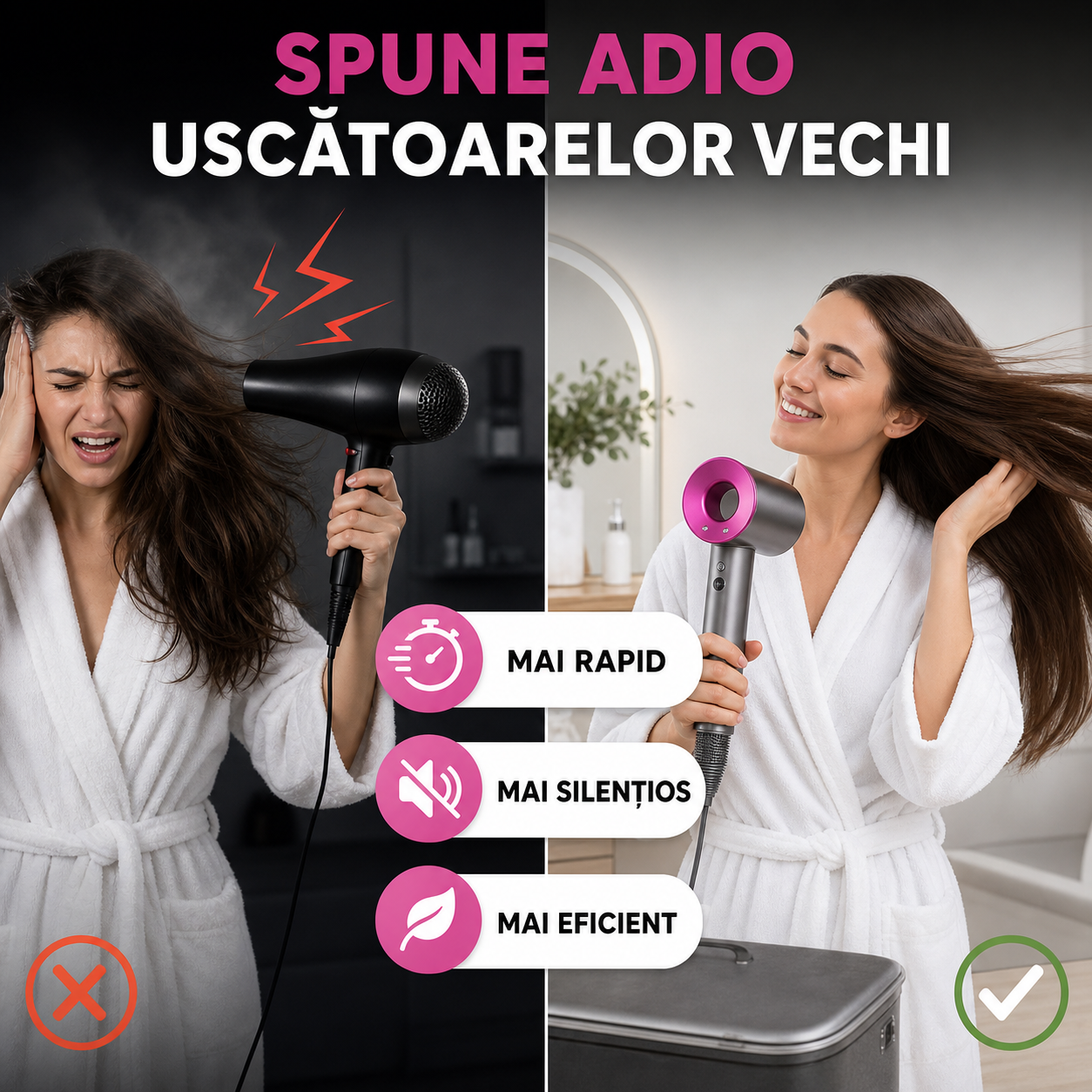 Uscător de păr ionizat – performanță și îngrijire profesională