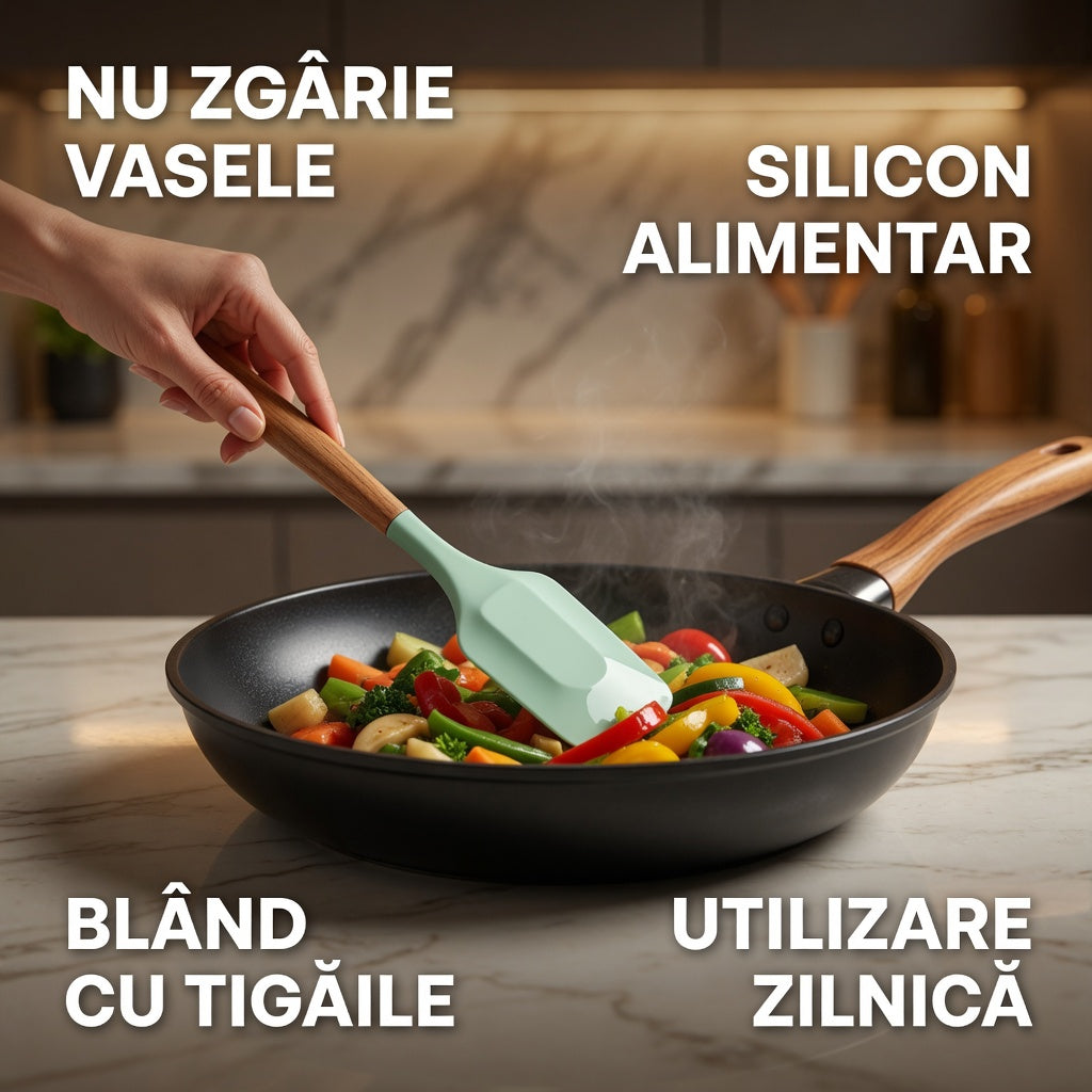 Set bucătărie 19 piese — ustensile esențiale pentru gătit