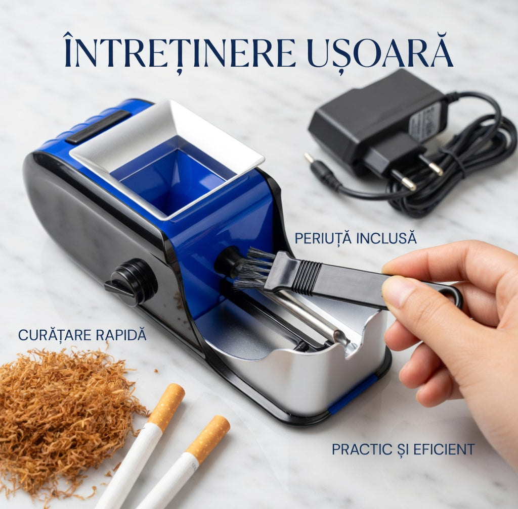 Aparat Electric pentru Facut Tigari cu Alimentare 220V – Rapid si Usor de Utilizat