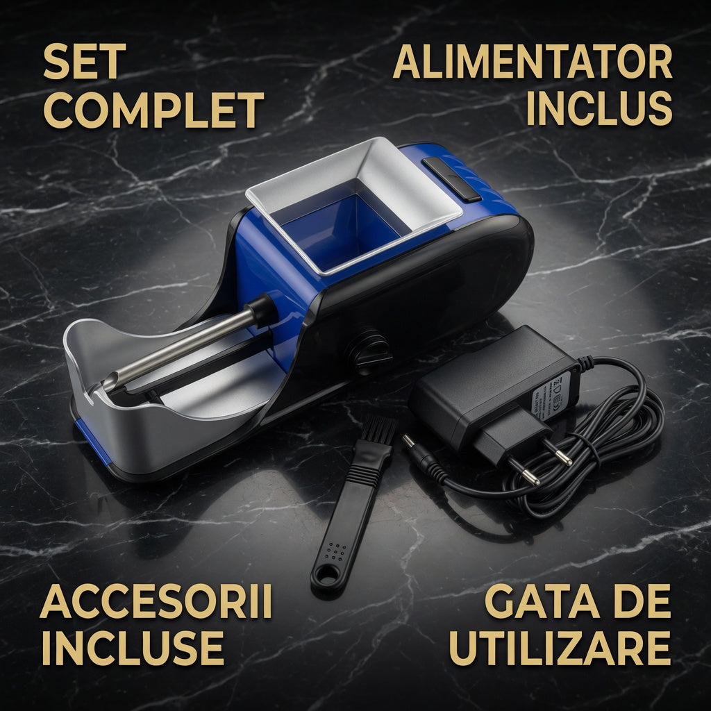 Aparat Electric pentru Facut Tigari cu Alimentare 220V – Rapid si Usor de Utilizat