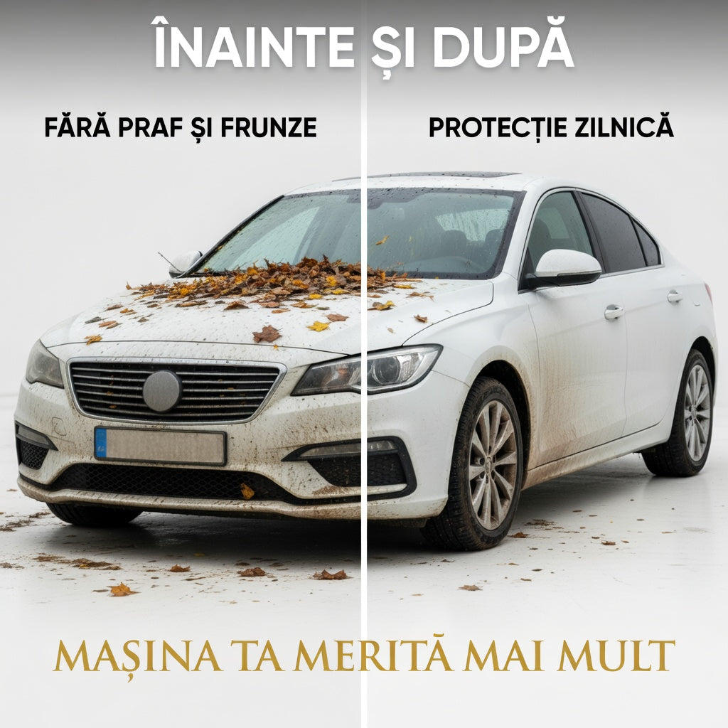 Husă/Prelata Auto Impermeabilă 530-550 cm cu Protecție UV și Fixare Sigură
