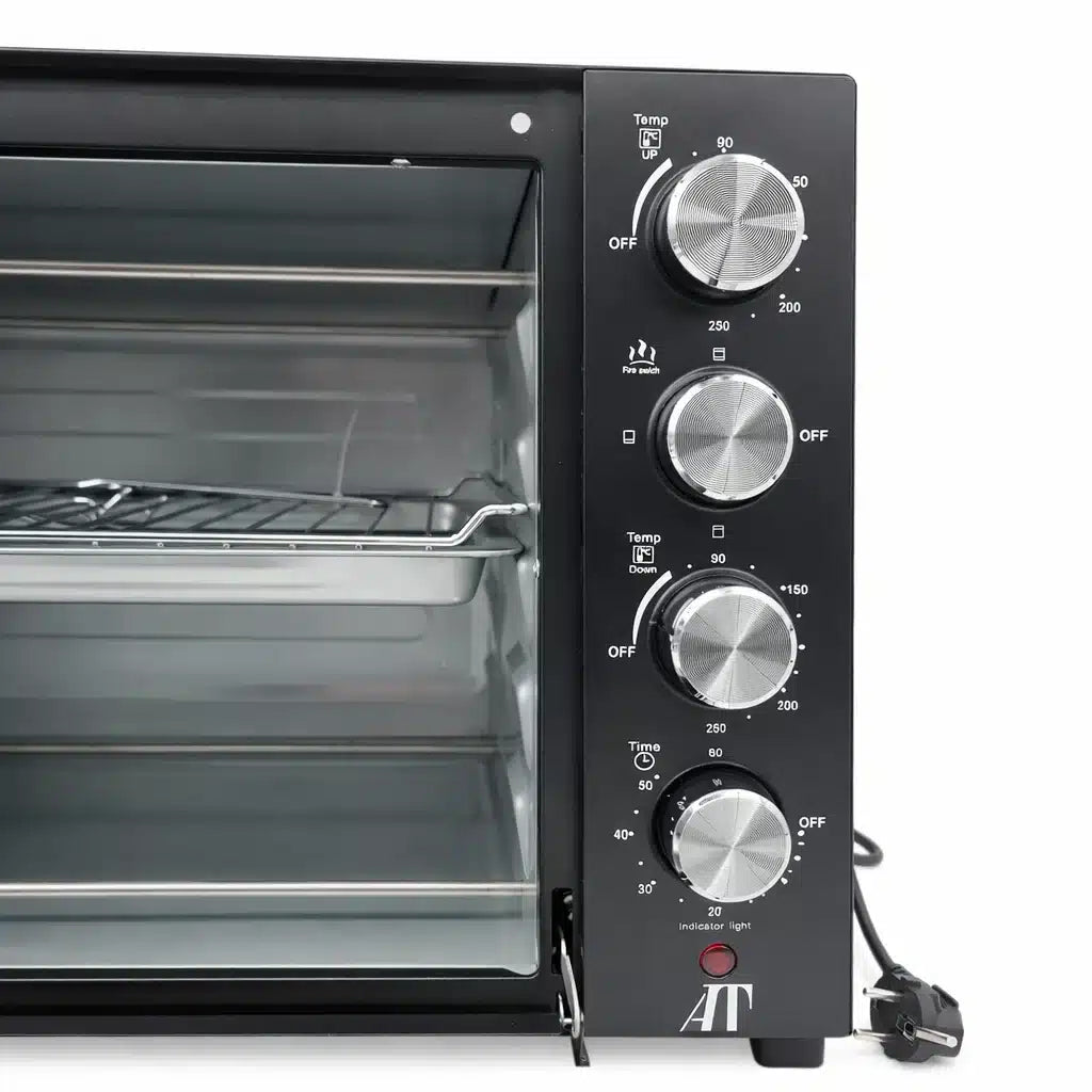 Cuptor Electric AT Performance AT-060L, 60L, 3000W, Negru
