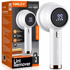 Aparat Electric pentru Îndepărtat Scame HALEY HY-125, Reîncărcabil, 8500 RPM, 6 Lame Inox, Afișaj Digital