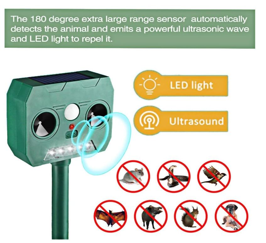 Aparat solar impotriva daunatorilor – Solar Animal Repeller