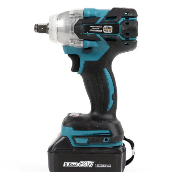 Masina de impact si insurubat 48V cu 2 acumulatori si 43 accesorii