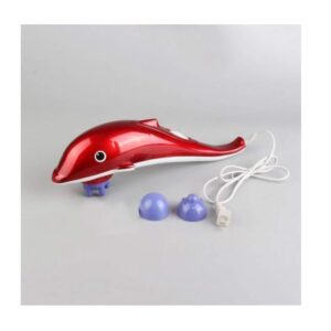 Aparat de masaj tip delfin, 3 capete, 2 viteze, 28 W