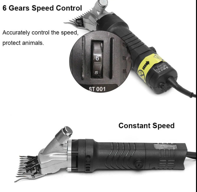 Masina de tuns oi 1000W, 2800 RPM, set complet cu accesorii