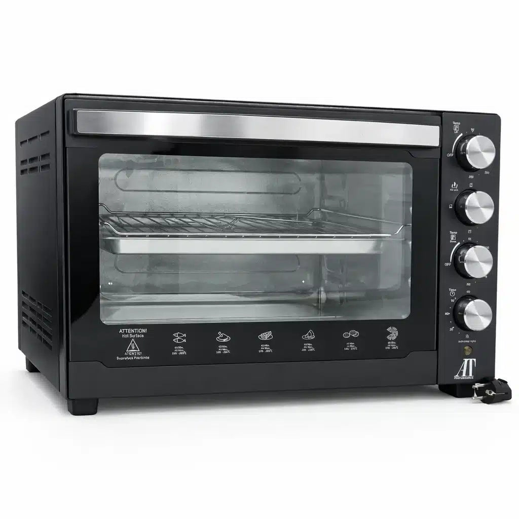 Cuptor Electric AT Performance AT-060L, 60L, 3000W, Negru
