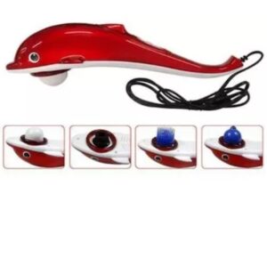 Aparat de masaj tip delfin, 3 capete, 2 viteze, 28 W