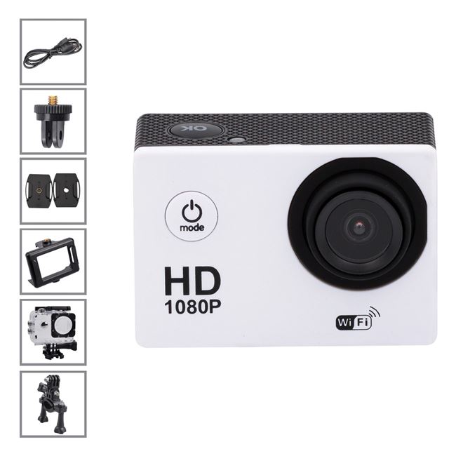 Camera Video de actiune,  rezolutie HD, cu WiFi