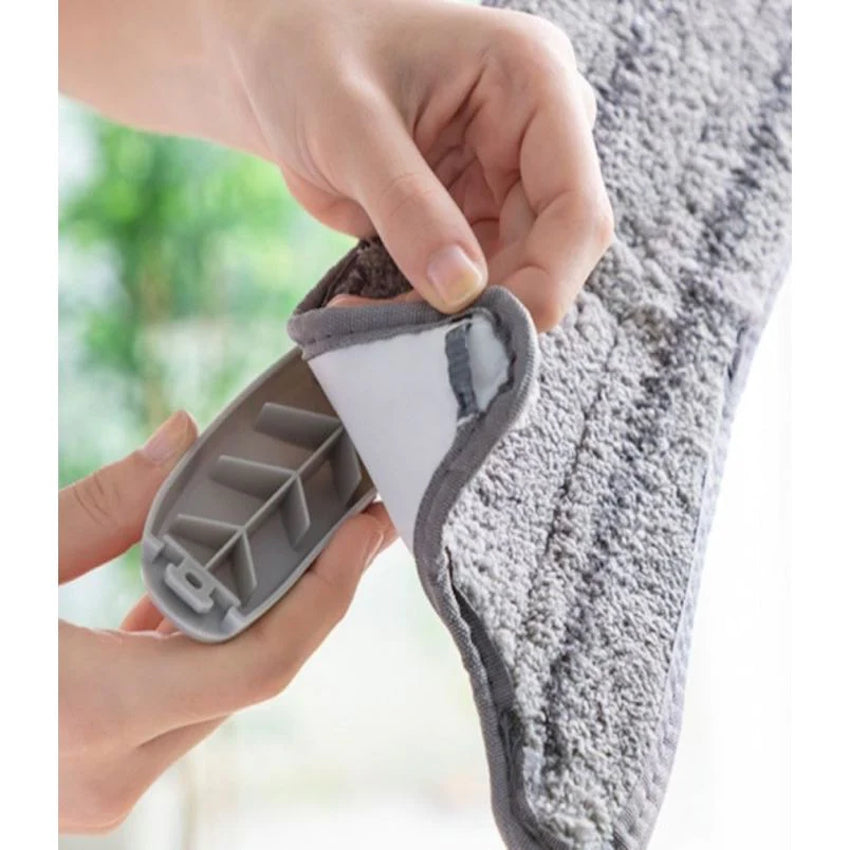 Mop cu burete din fibra si stoarcere tip x, brat extensibil si cap rotativ 360 grade