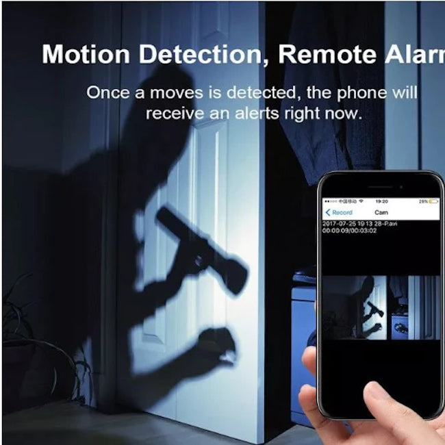 Mini camera de supraveghere wireless WiFi 1080p Full HD