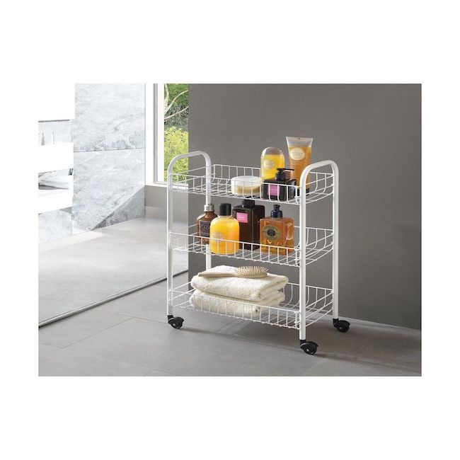 Cărucior multifuncțional 3 rafturi