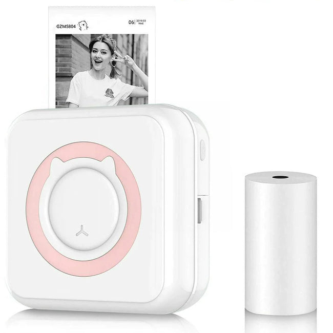 Mini imprimanta termica portabila pentru telefon