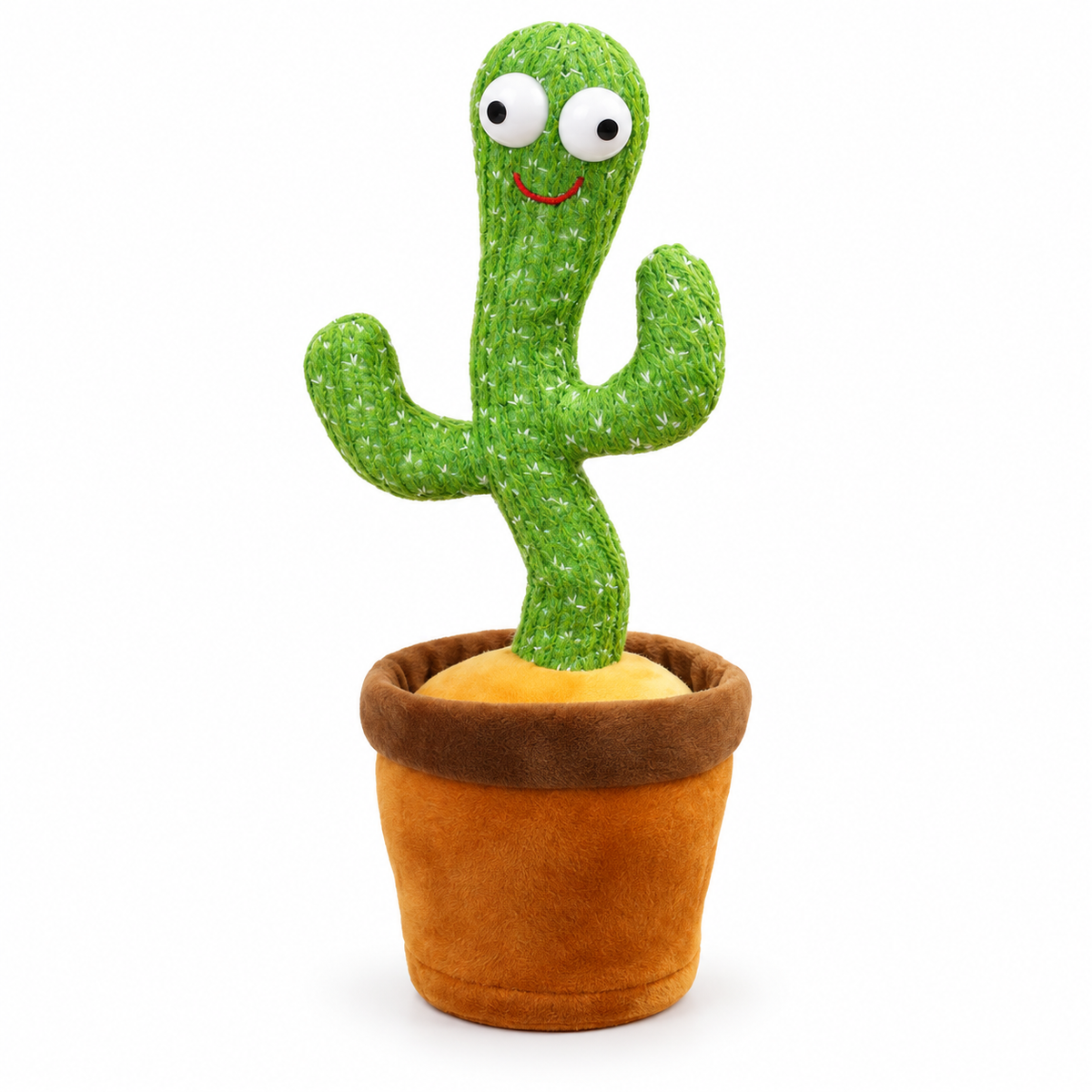 Jucărie Cactus Dansator și Vorbitor, cu Muzică și Funcție de Repetare, pentru Copii 3+ Ani