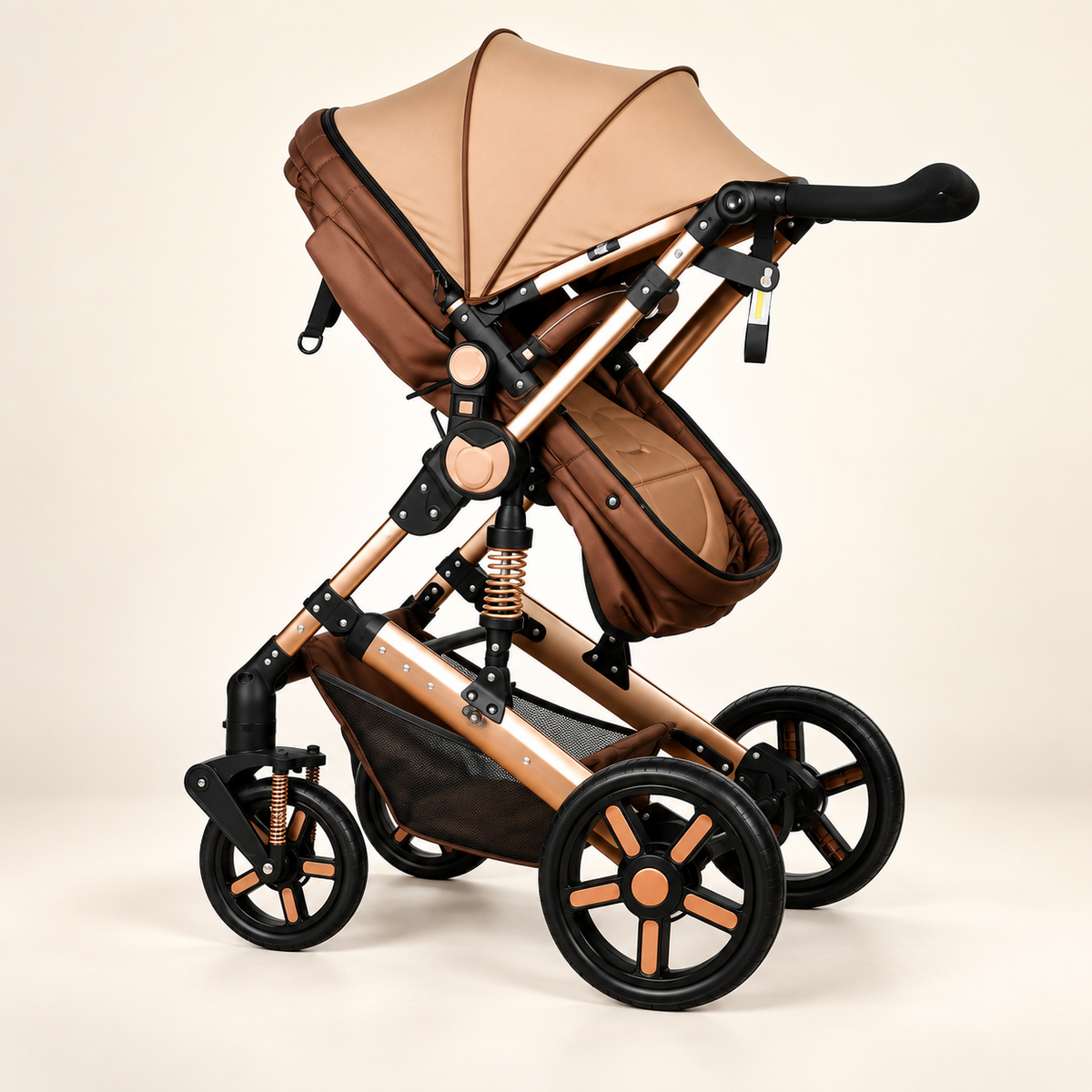 Carucior Transformabil 2 în 1 pentru Bebe – Design Premium, Confort și Siguranță