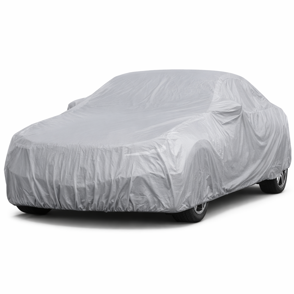 Husă/Prelata Auto Impermeabilă 530-550 cm cu Protecție UV și Fixare Sigură