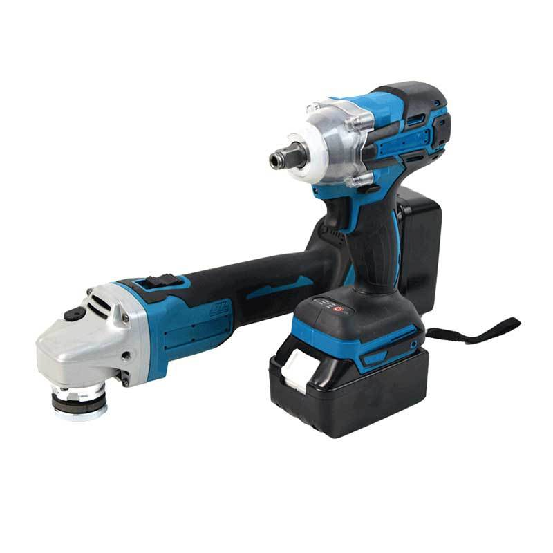 Kit Profesional 2 în 1 cu Acumulator 88Vf 6.0Ah – Flex și Pistol de Impact, Motor fără Perii, Autonomie Extinsă pentru Meșteri și Profesioniști
