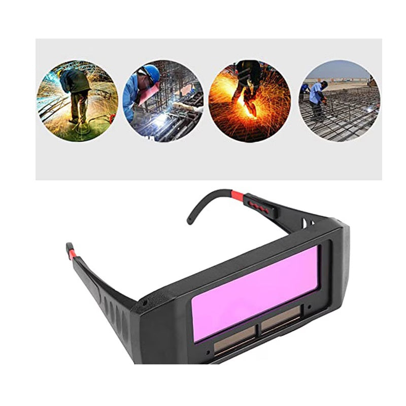 Ochelari protectie sudura cu filtru LCD auto-intunecare, curea si brate ajustabile