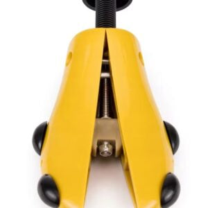 Set 2 sanuri reglabile pentru largit si alungit incaltaminte, marime 37-43, galben/negru