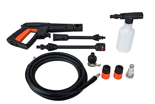 Aparat de spălat cu presiune 1400W, 12 BAR, debit 6.5 L/min, portabil și ergonomic