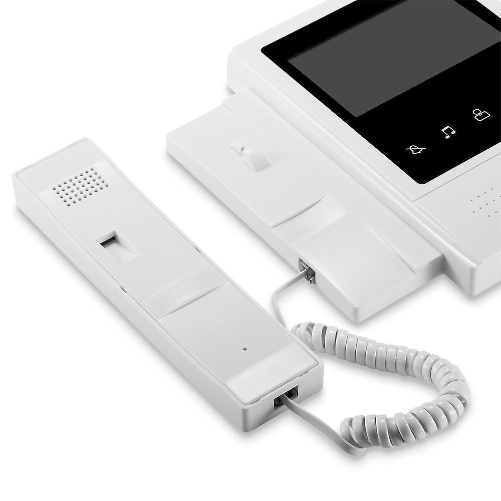 Videointerfon cu ecran de 7” și unitate exterioară din aluminiu – comunicare fără mâini