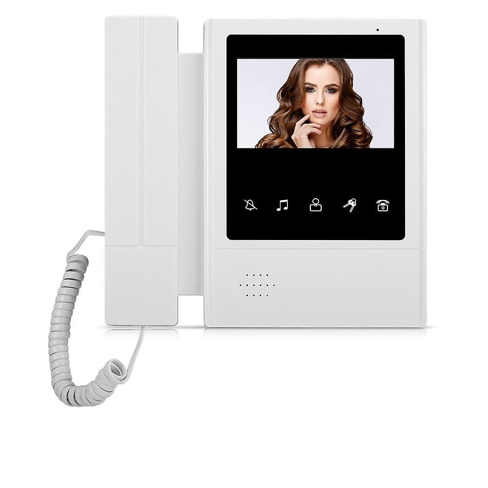 Videointerfon cu ecran de 7” și unitate exterioară din aluminiu – comunicare fără mâini