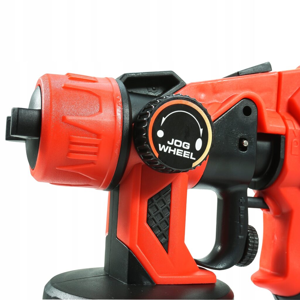 Pistol de Vopsit Portabil Fără Fir, 800 ml, 3 Jeturi Pulverizare, Compatibil Baterie 18V