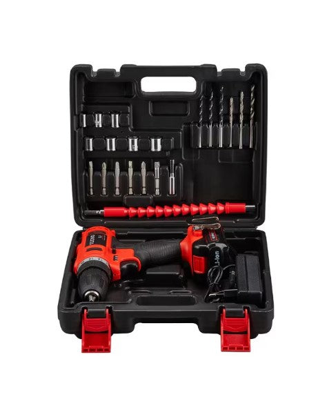 Set Mașină de Găurit 21V cu 42 Accesorii – Puternică și Portabilă