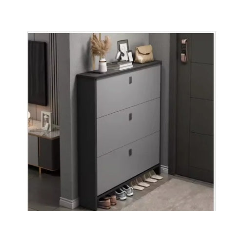 Pantofar Gri, Design Modern, Compact — Mobilier Hol