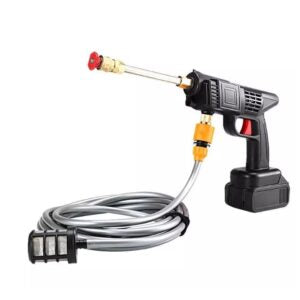 Pachet Promo: Furtun Extensibil 45m + Aparat Spălat Electric 25 Bari cu Acumulator – Irigare și Curățenie