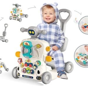 Premergător și Antemergător Multifuncțional 6-în-1 – Activități+Joc pentru Primele Etape
