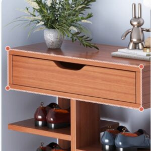 Pantofar Dublu Spațios cu 7 Etaje – Culoare Maro