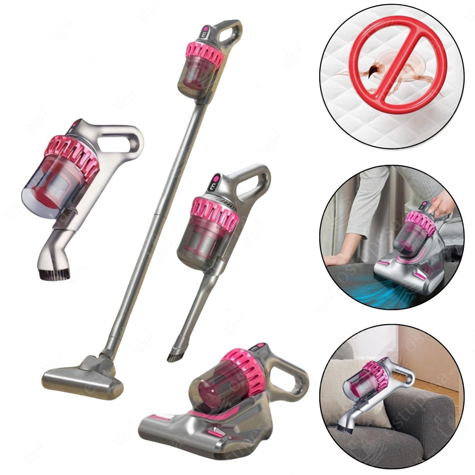 Aspirator Vertical 21,6 V, Capacitate 0,54 L – Fără Cablu, Eficiență la Curățenie