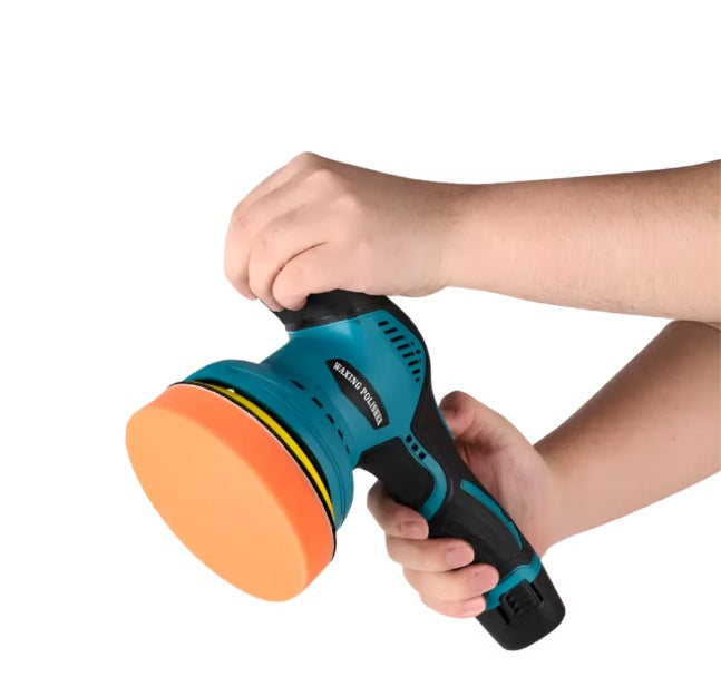 Aparat Polish Auto Fără Fir cu 2 Acumulatori 12V – Portabil și Eficient