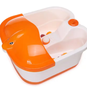 Aparat de hidromasaj pentru picioare alb/portocaliu – Îngrijire completă pentru picioare obosite