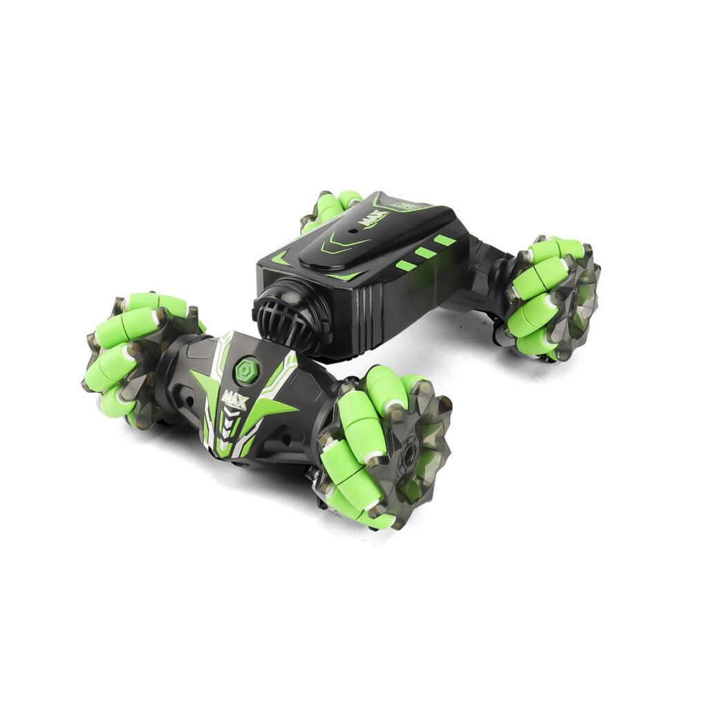 Mașină RC Drift 360°, viteză mare, verde
