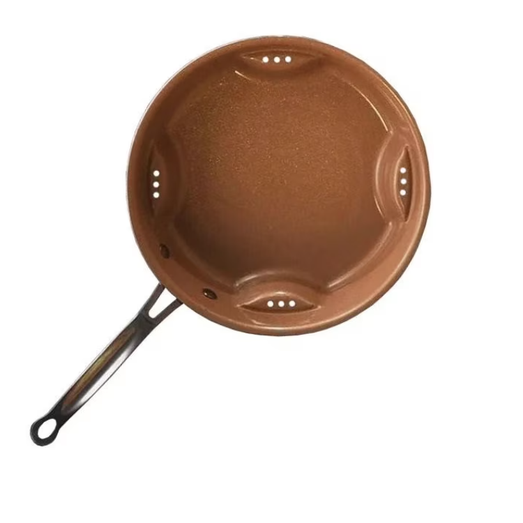 Tigaie 25 cm cu tehnologie aerodinamică – portocalie strălucitoare