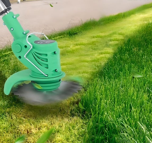 Motocoasă electrică 48V cu două roți detașabile și mâner ergonomic