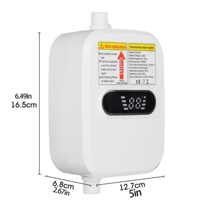 Boiler electric instant – apă caldă rapidă