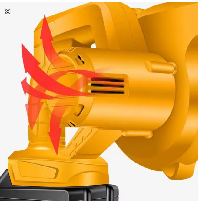 Suflantă de frunze fără fir 21V – Portabilă, bătătorie de frunze, suflare și aspirare