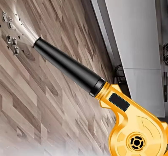 Suflantă de frunze fără fir 21V – Portabilă, bătătorie de frunze, suflare și aspirare