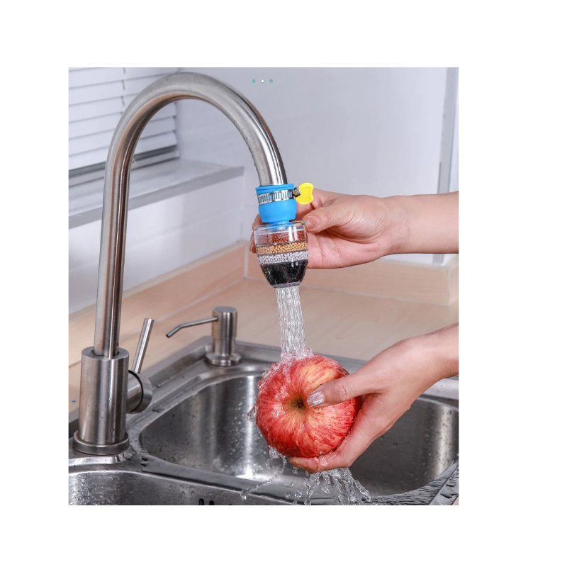 Filtru apă robinet cu 5 straturi, ușor de instalat, diametru 16–23 mm – culoare aleatorie