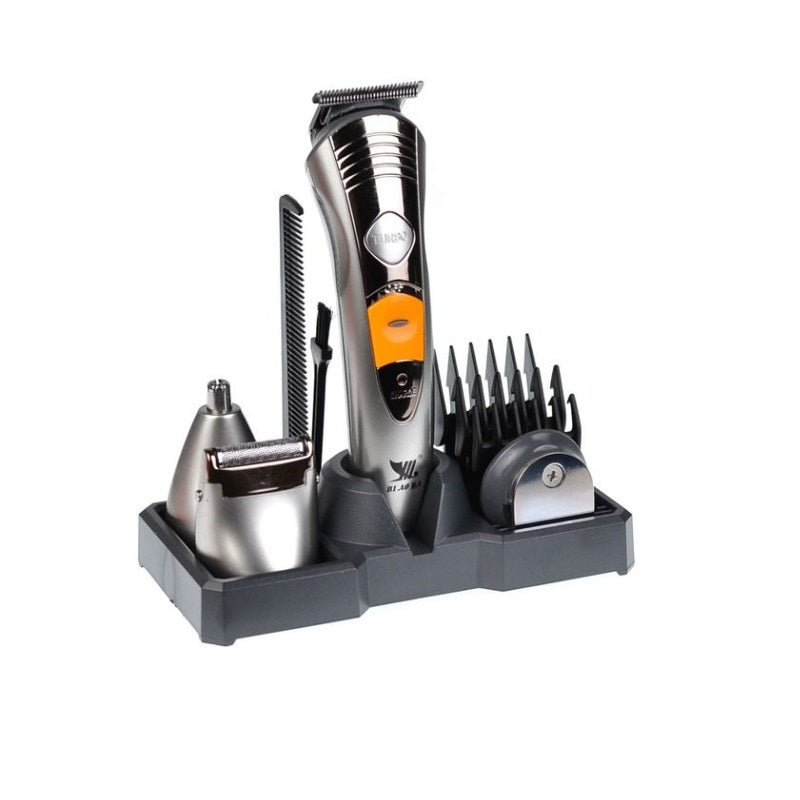 Masina de tuns profesională 8 în 1 – multifuncțională, acumulator, capete detasabile