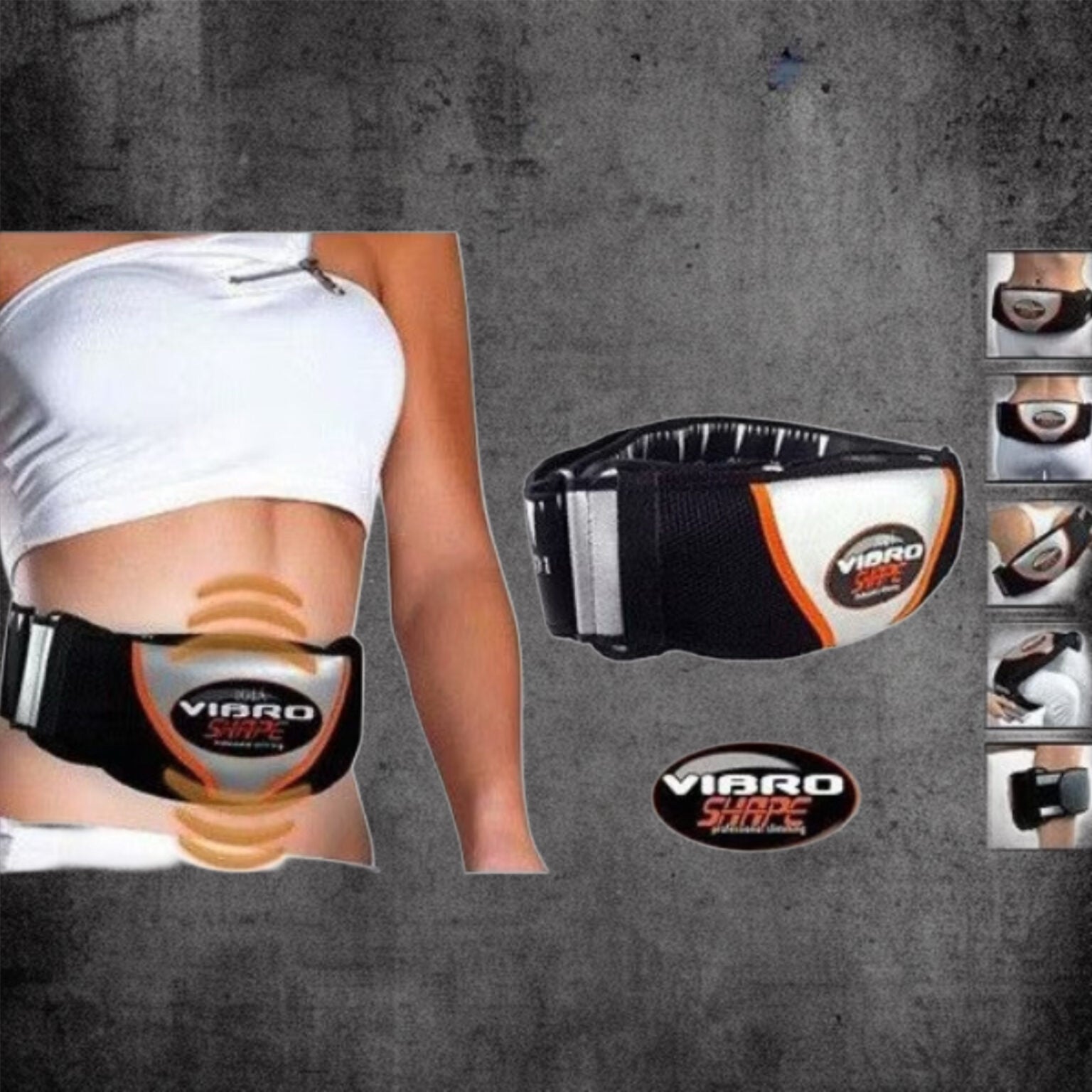 Centura masaj vibromasaj cu incalzire, 5 programe, 3 viteze reglabile