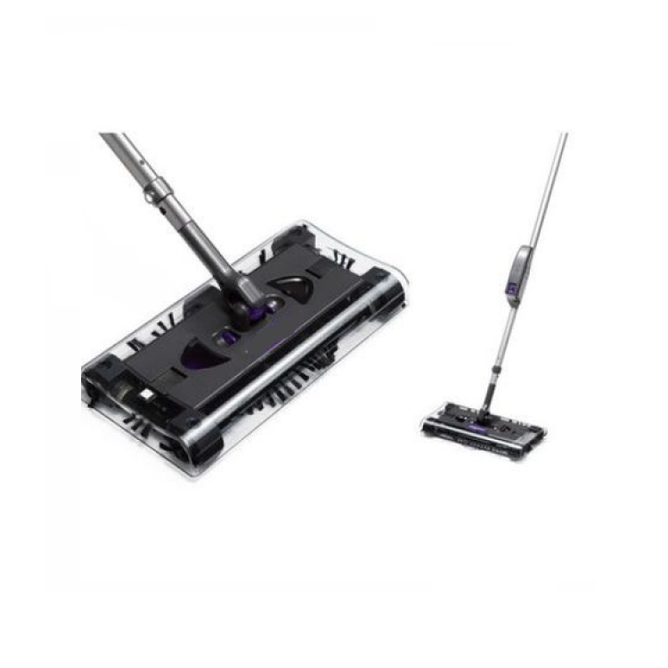 Mătură electrică rotativă mov cu acumulator încorporat – 4 perii rotative