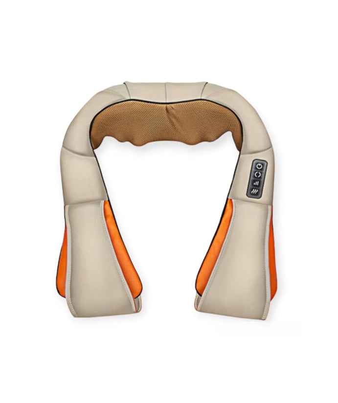 Aparat de masaj electric pentru gât, spate și corp, cu încălzire și intensitate reglabilă