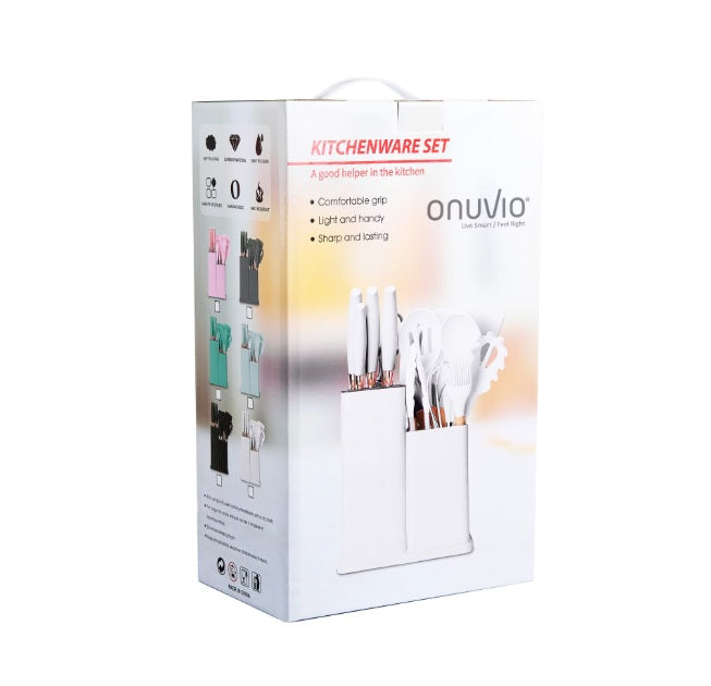Set bucătărie 19 piese — ustensile esențiale pentru gătit